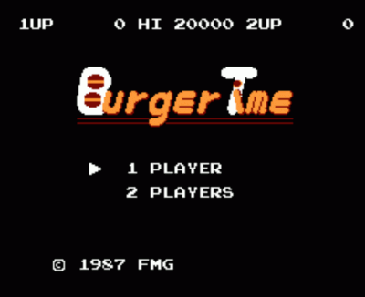 Rom juego Burger Time